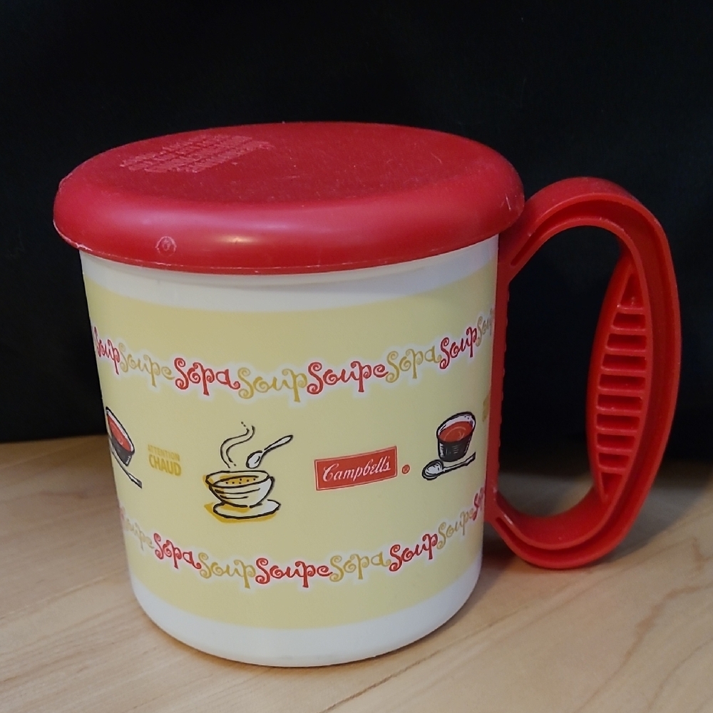 Vintage Plastic Campbell's Soup Mug